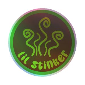 Lil Stinker Holographic Stickers
