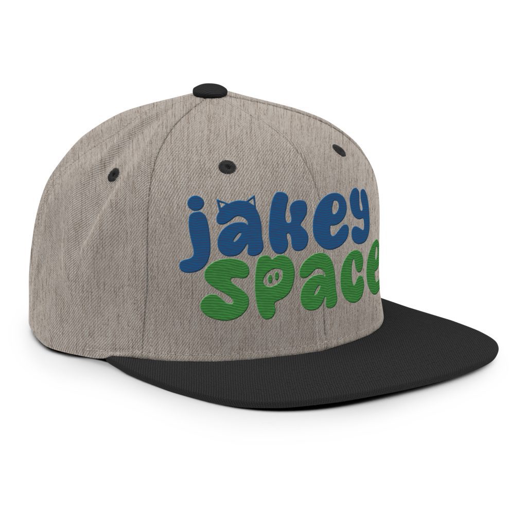 JakeySpace Snapback Hat